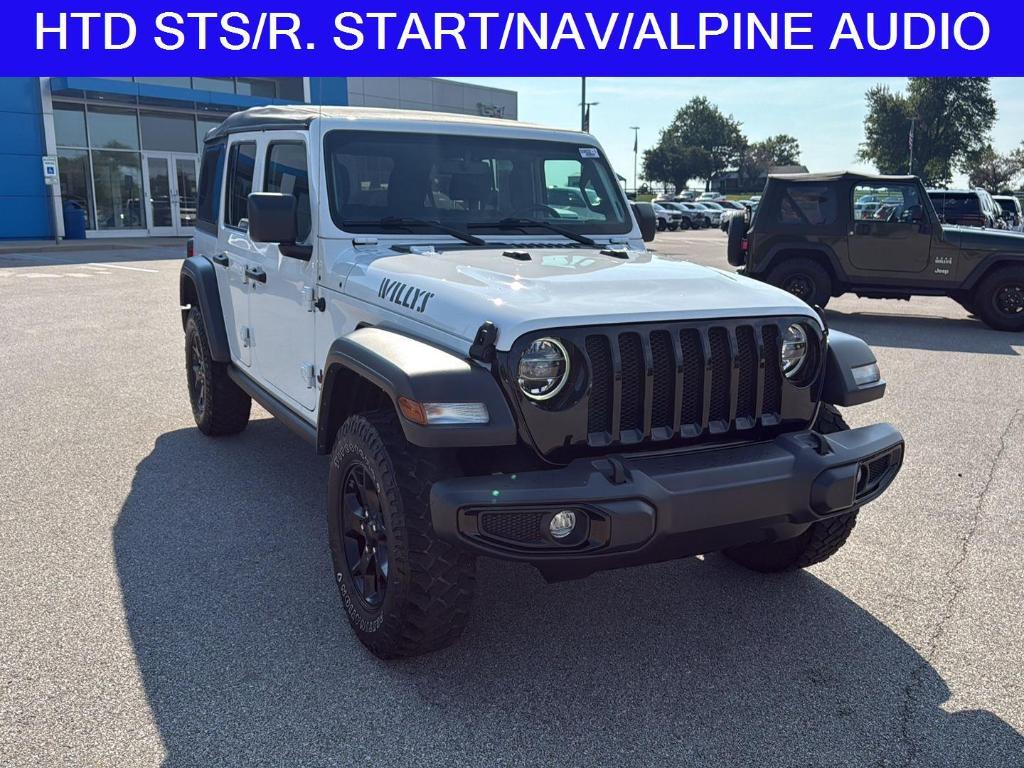used 2022 Jeep Wrangler Unlimited car, priced at $31,445