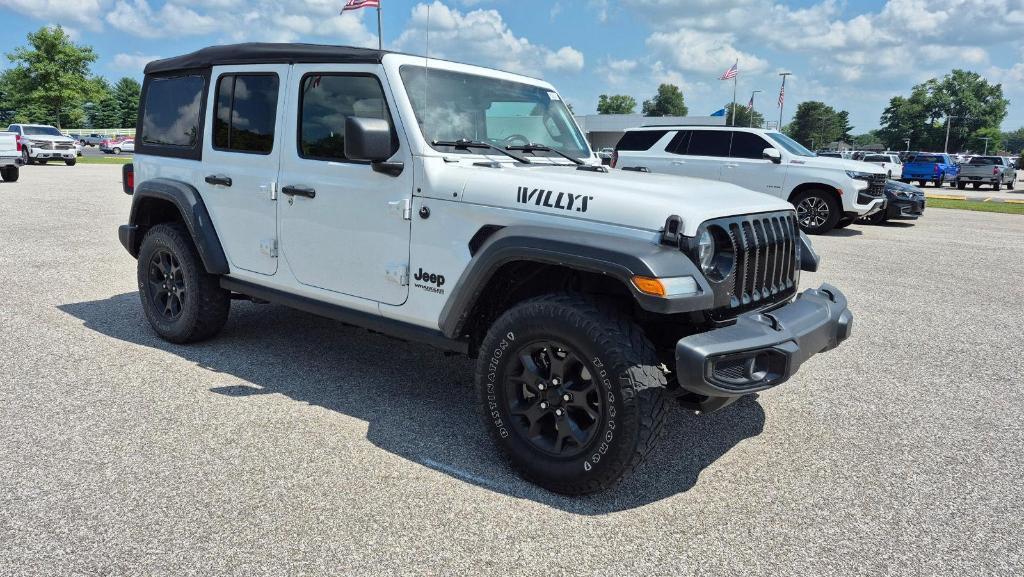 used 2022 Jeep Wrangler Unlimited car, priced at $32,995