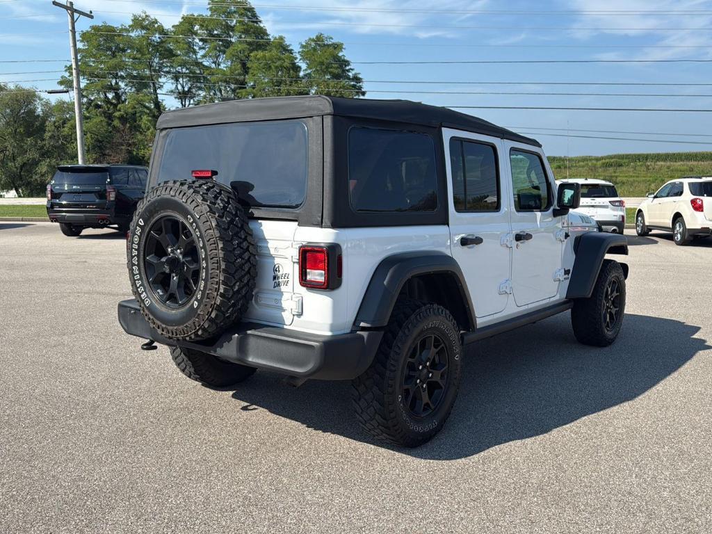 used 2022 Jeep Wrangler Unlimited car, priced at $32,495