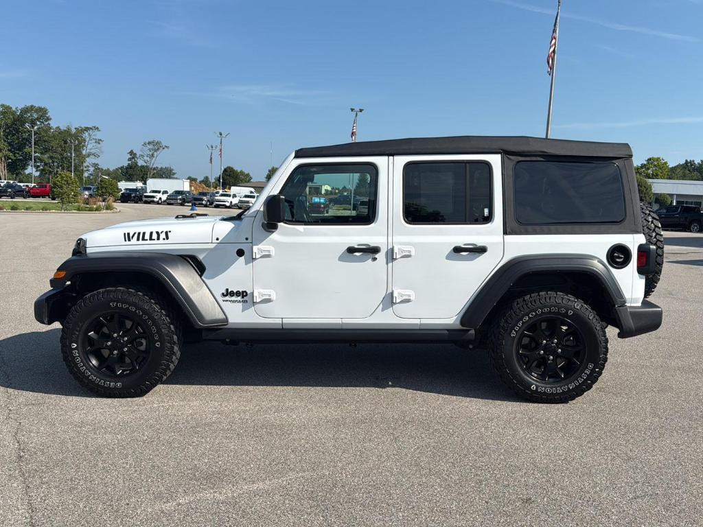 used 2022 Jeep Wrangler Unlimited car, priced at $32,495