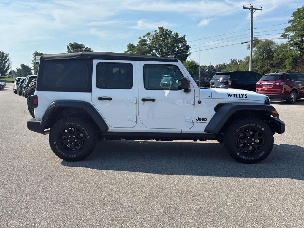 used 2022 Jeep Wrangler Unlimited car, priced at $32,495