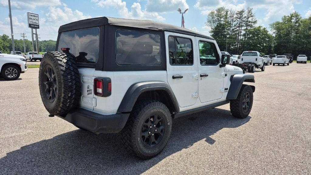 used 2022 Jeep Wrangler Unlimited car, priced at $32,995
