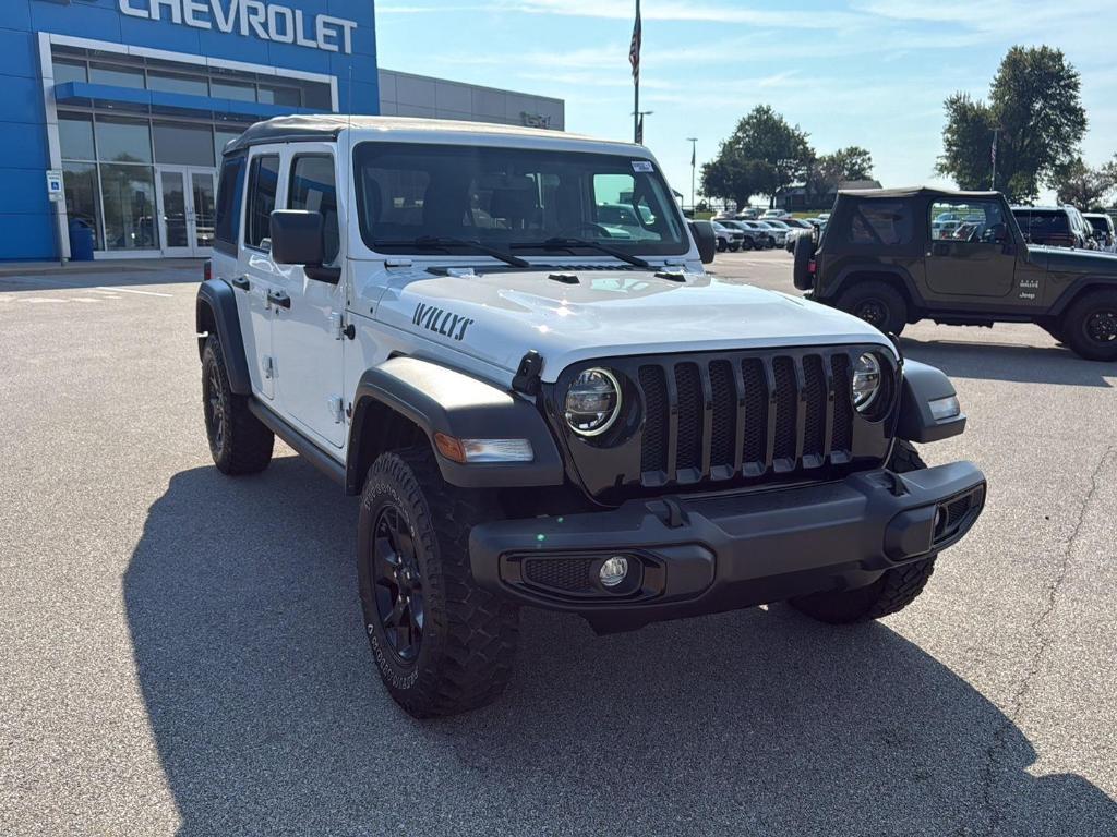 used 2022 Jeep Wrangler Unlimited car, priced at $32,495