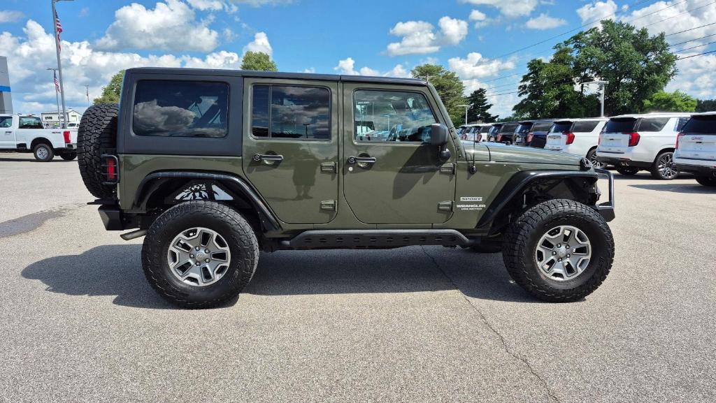 used 2016 Jeep Wrangler Unlimited car, priced at $21,745