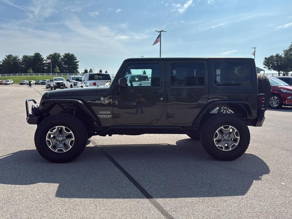 used 2016 Jeep Wrangler Unlimited car, priced at $20,995