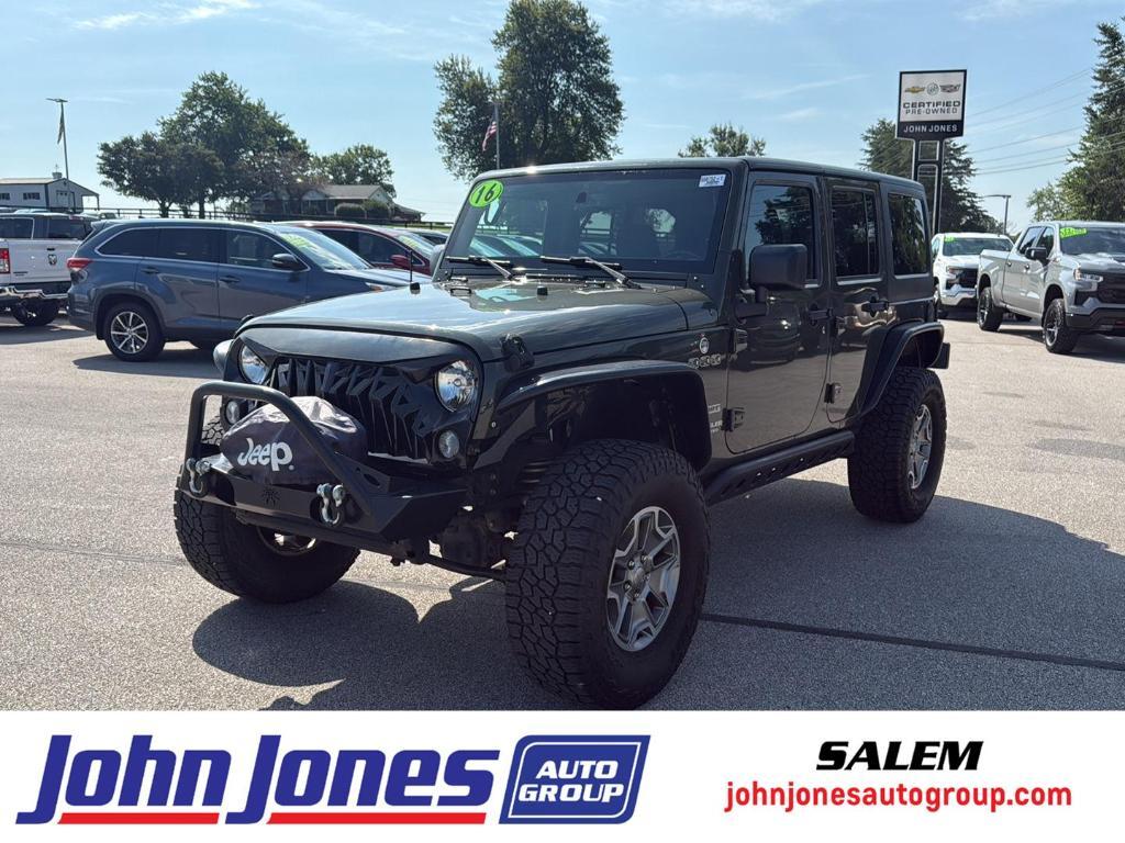 used 2016 Jeep Wrangler Unlimited car, priced at $20,995