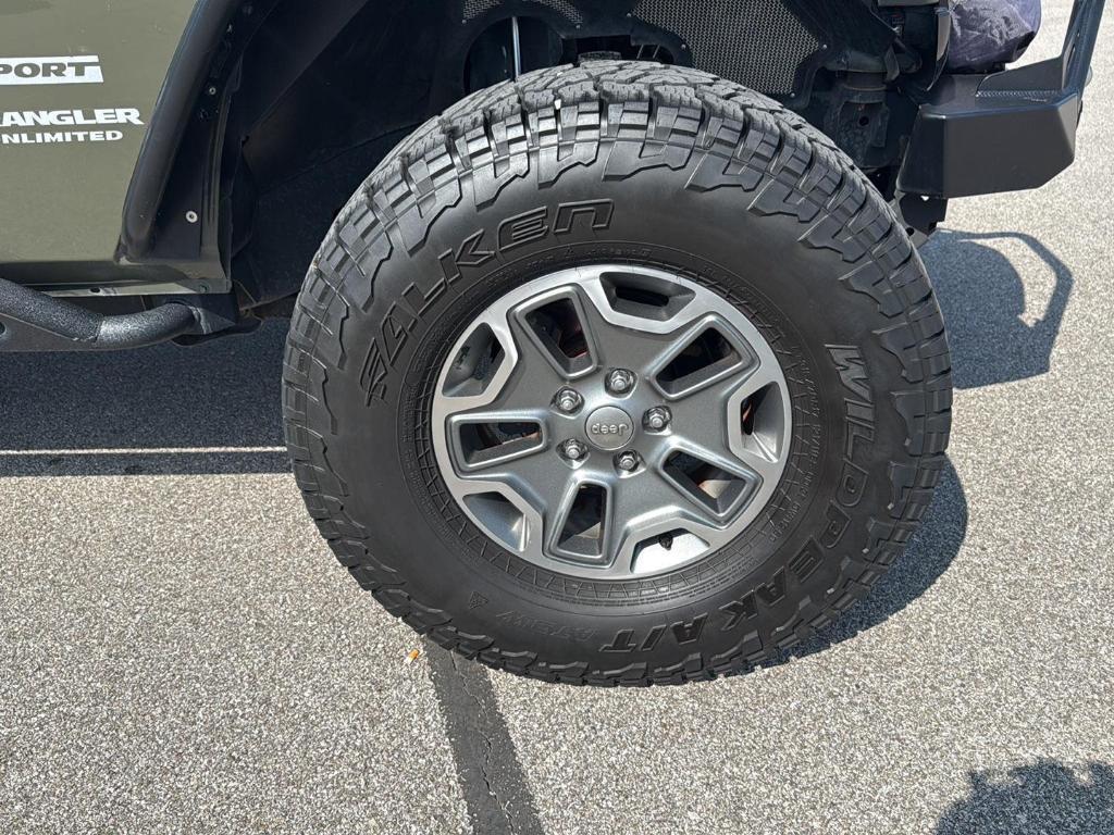 used 2016 Jeep Wrangler Unlimited car, priced at $20,995