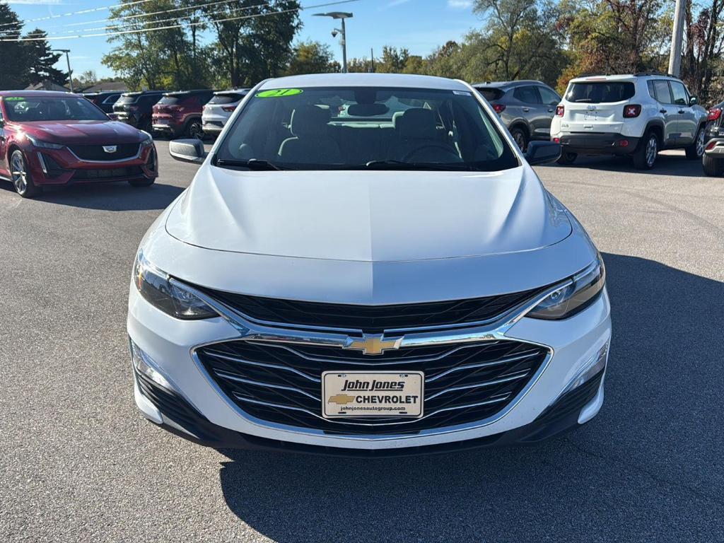 used 2021 Chevrolet Malibu car, priced at $14,795