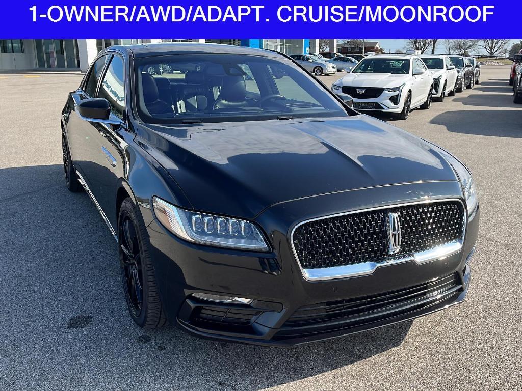 used 2020 Lincoln Continental car, priced at $25,000