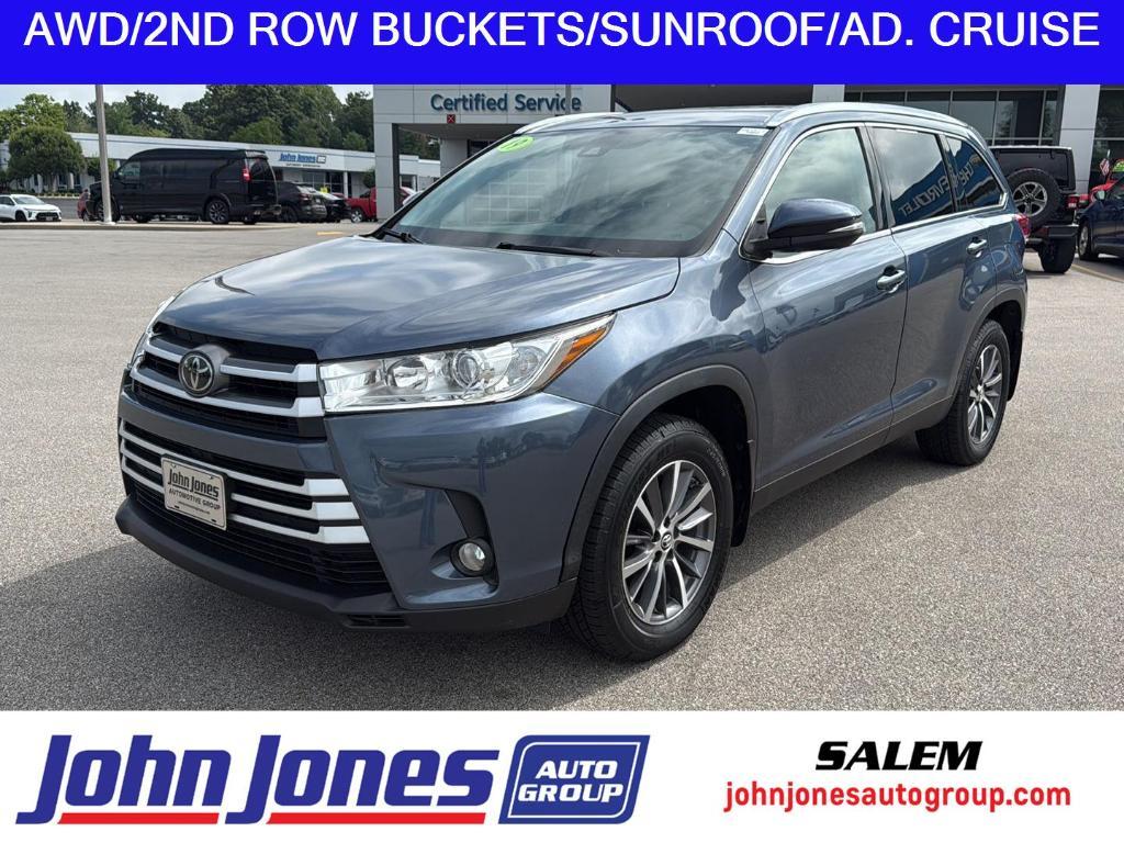 used 2019 Toyota Highlander car, priced at $22,445