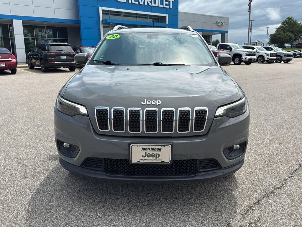 used 2020 Jeep Cherokee car, priced at $19,845