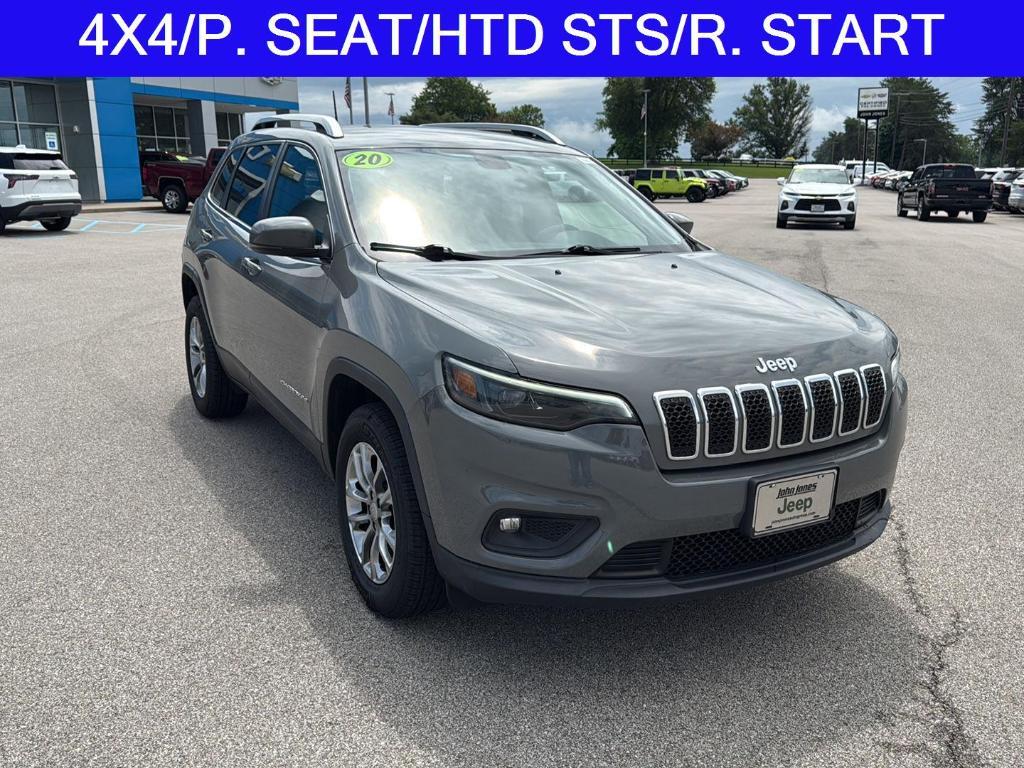 used 2020 Jeep Cherokee car, priced at $18,995