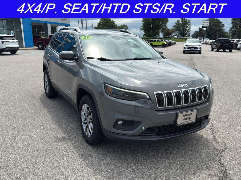 used 2020 Jeep Cherokee car, priced at $19,845
