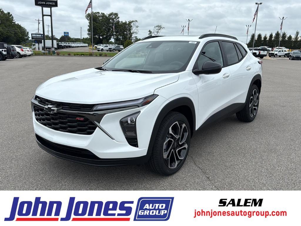 new 2025 Chevrolet Trax car, priced at $27,850
