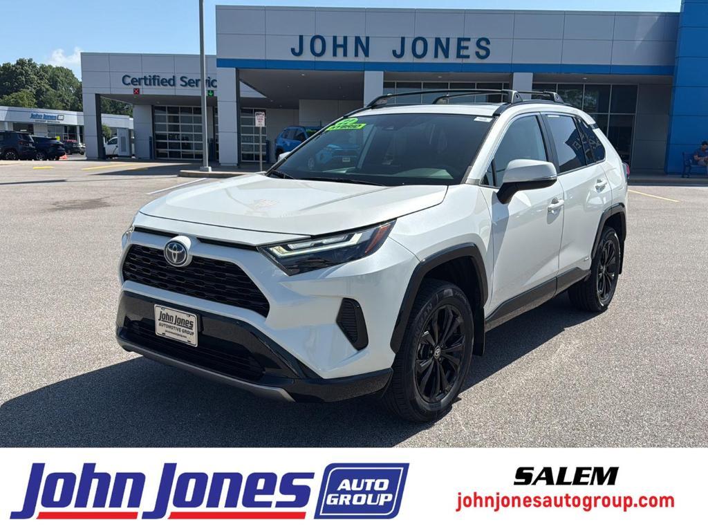 used 2022 Toyota RAV4 Hybrid car, priced at $28,695