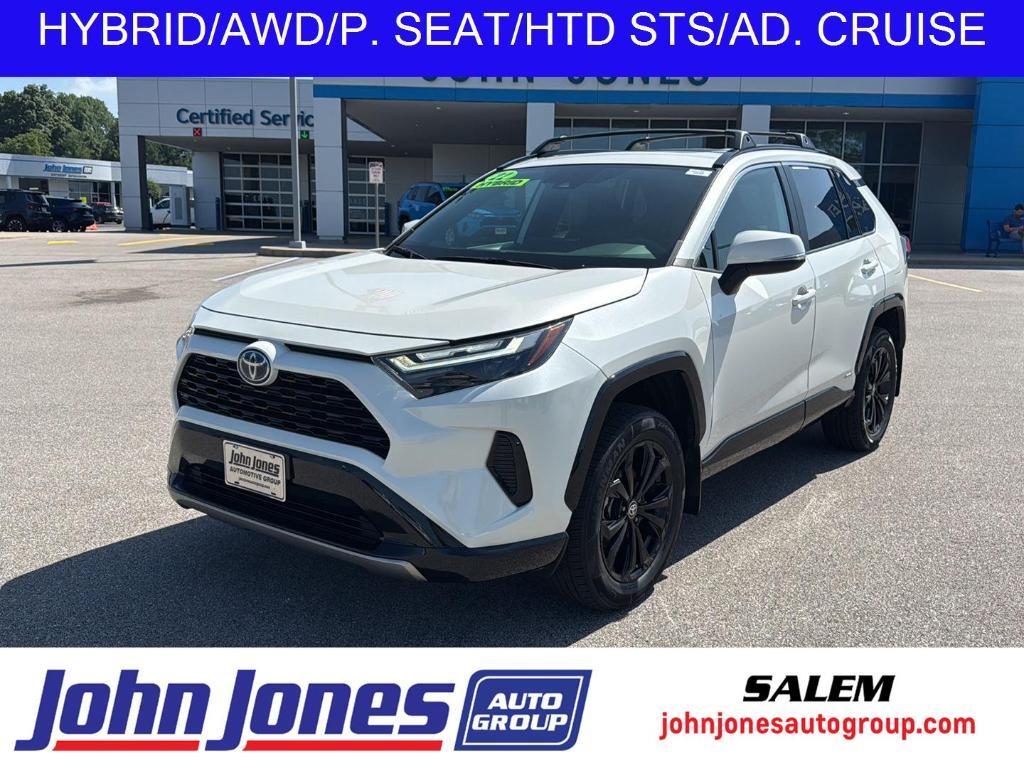 used 2022 Toyota RAV4 Hybrid car, priced at $26,445