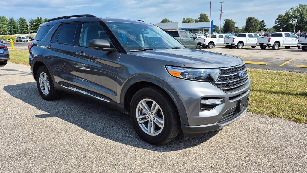 used 2023 Ford Explorer car, priced at $38,995