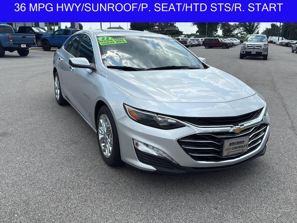 used 2022 Chevrolet Malibu car, priced at $17,995
