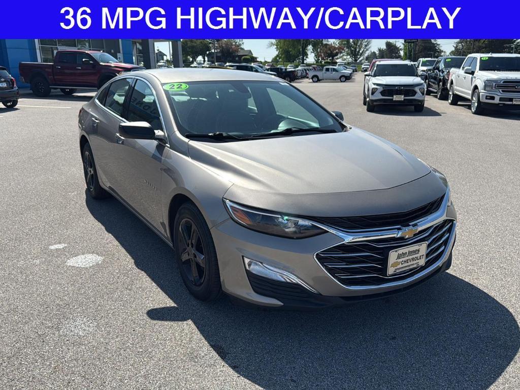 used 2022 Chevrolet Malibu car, priced at $15,000