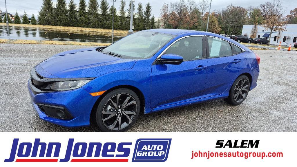 used 2019 Honda Civic car, priced at $23,995