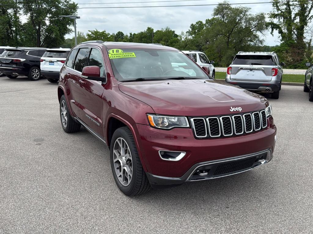 used 2018 Jeep Grand Cherokee car, priced at $17,500