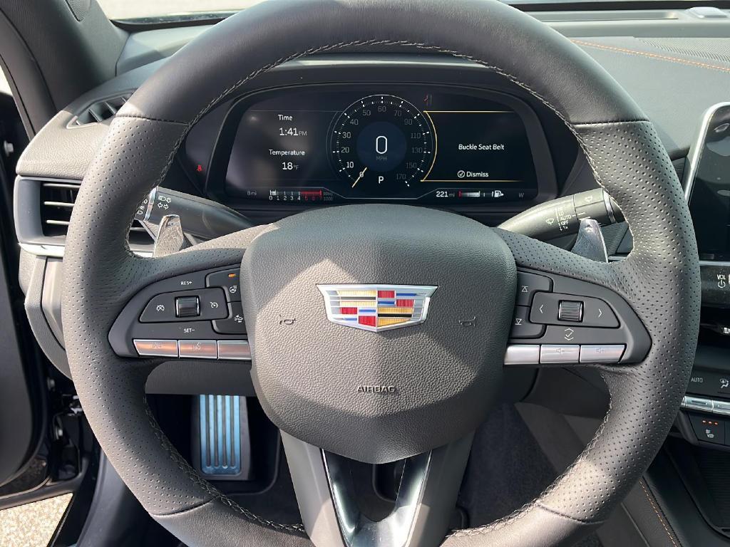 new 2025 Cadillac CT4 car, priced at $50,465