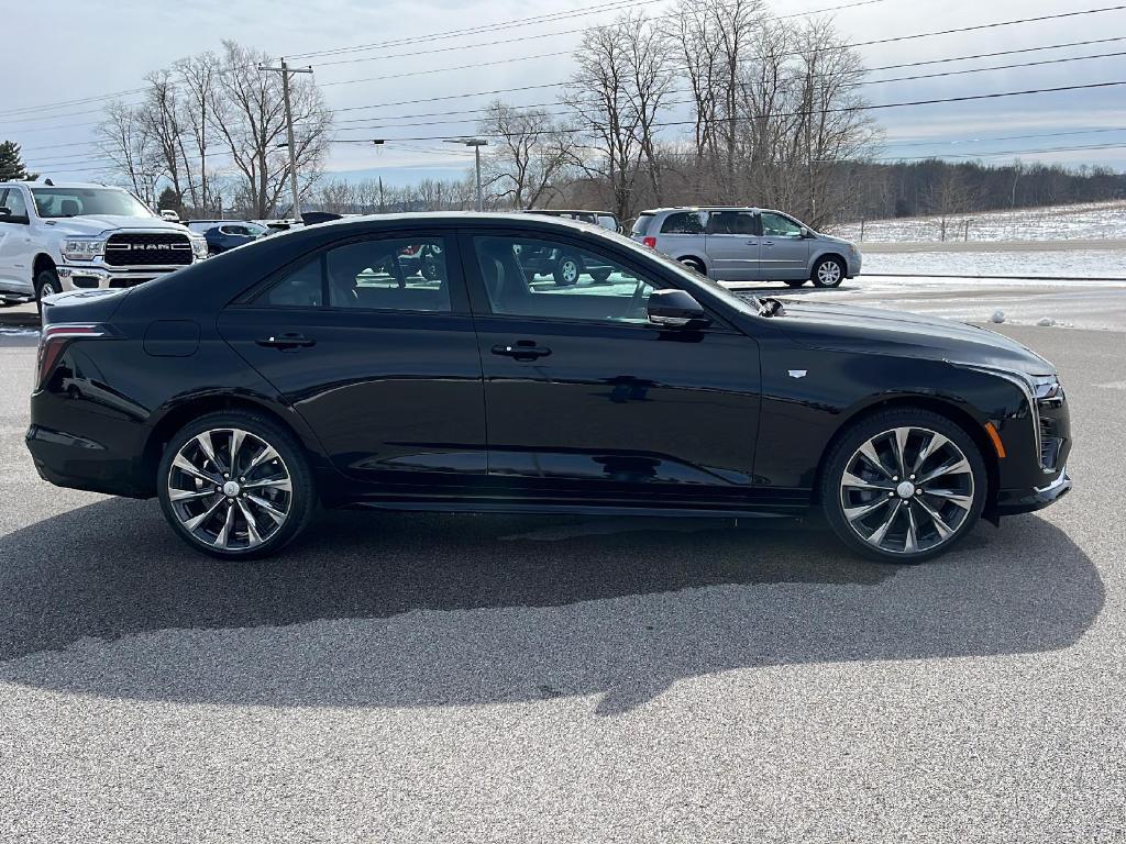 new 2025 Cadillac CT4 car, priced at $50,465