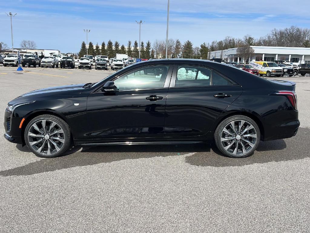 new 2025 Cadillac CT4 car, priced at $50,465