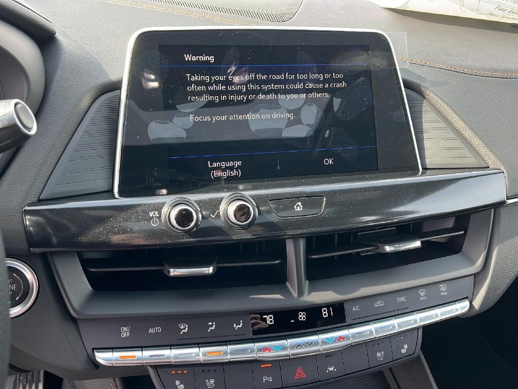 new 2025 Cadillac CT4 car, priced at $50,465
