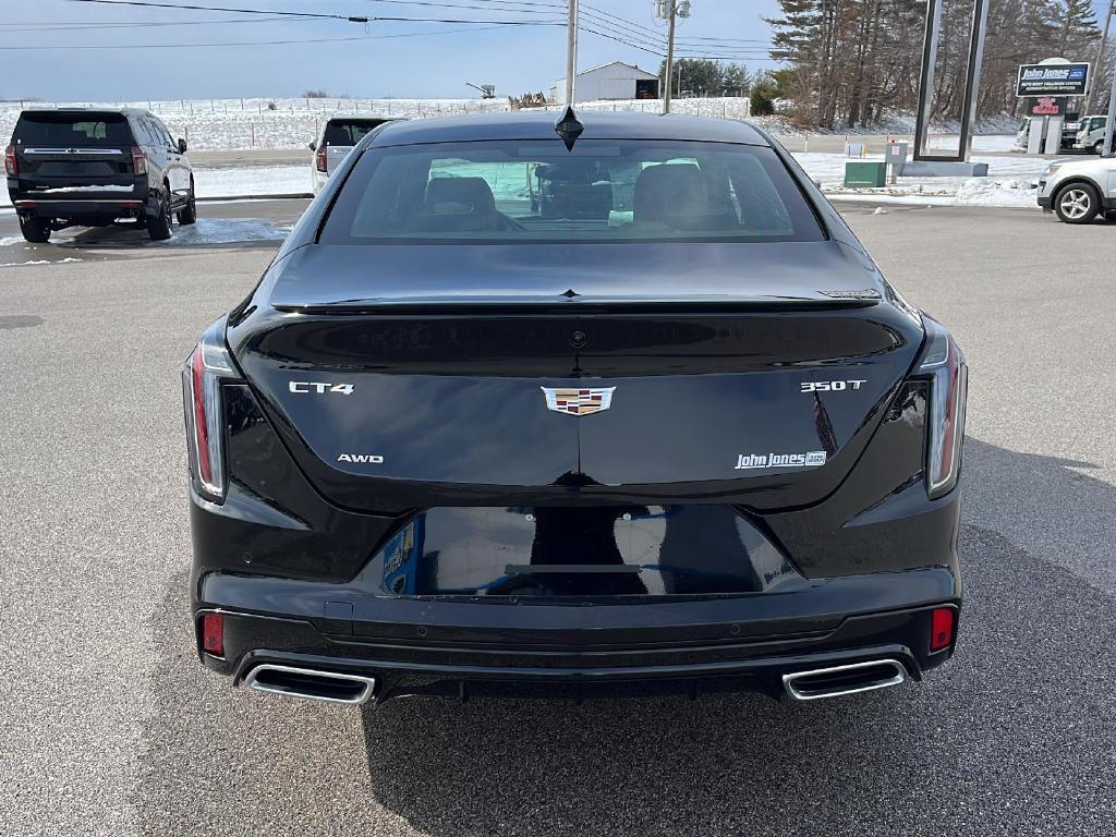 new 2025 Cadillac CT4 car, priced at $50,465