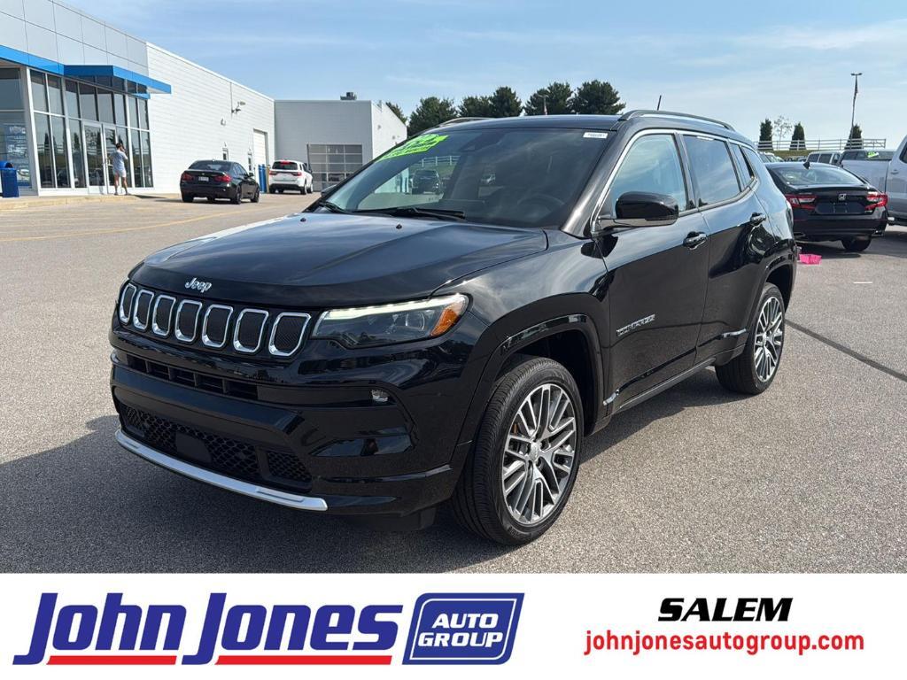 used 2022 Jeep Compass car, priced at $23,445