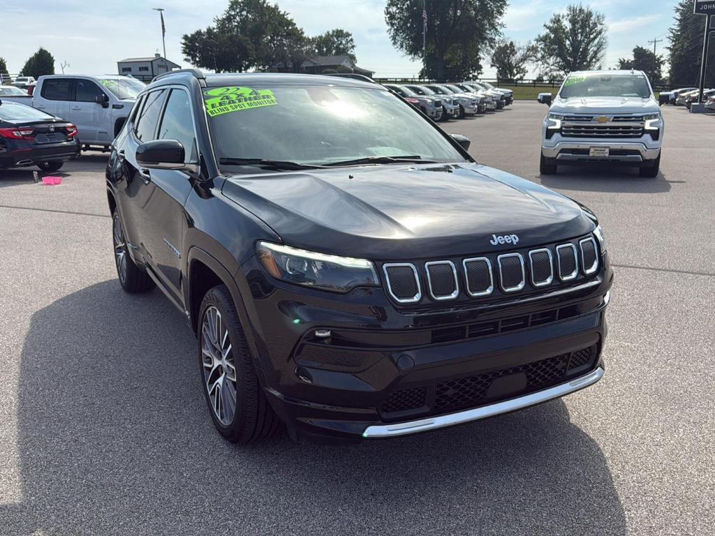 used 2022 Jeep Compass car, priced at $23,445