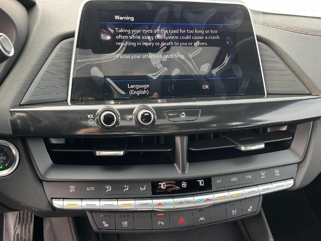 new 2025 Cadillac CT4 car, priced at $52,185