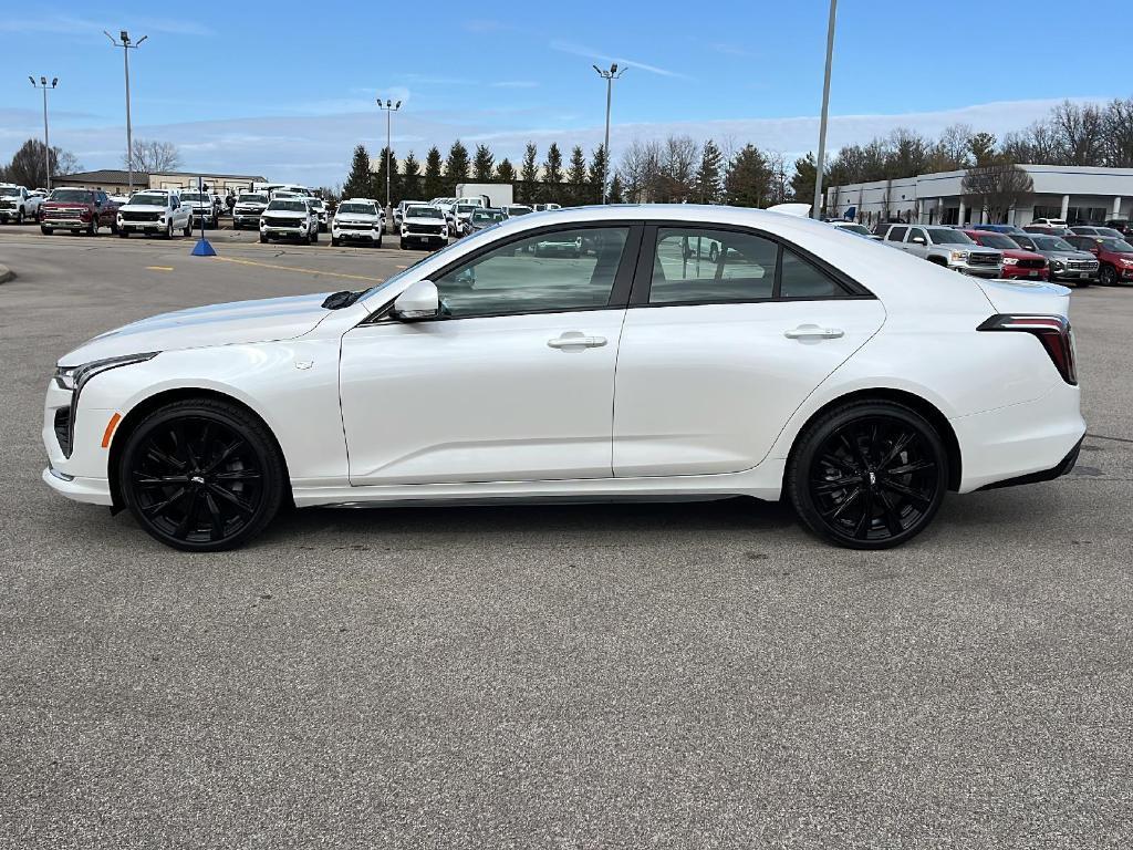 new 2025 Cadillac CT4 car, priced at $52,185