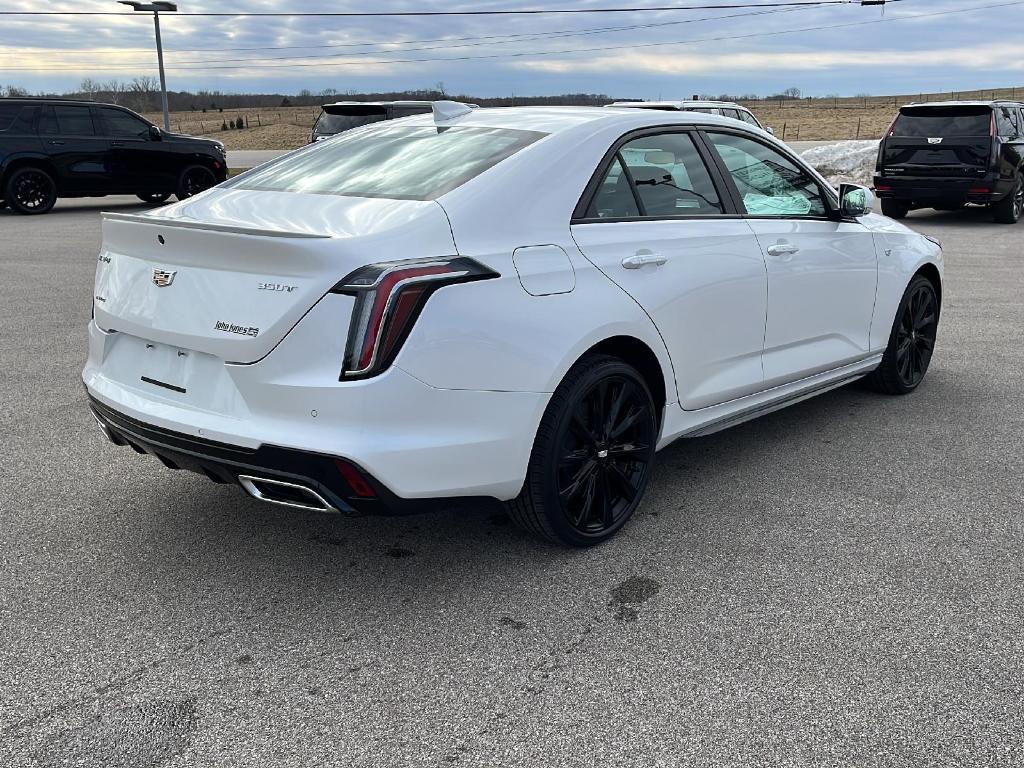 new 2025 Cadillac CT4 car, priced at $52,185