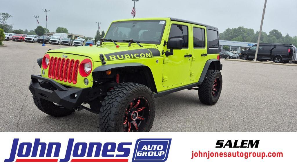 used 2016 Jeep Wrangler Unlimited car, priced at $25,000