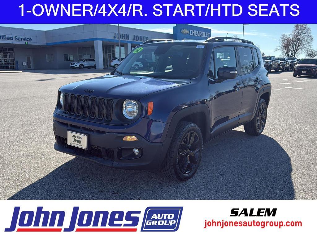 used 2018 Jeep Renegade car, priced at $12,745