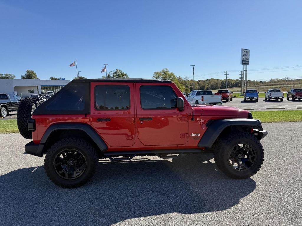 used 2018 Jeep Wrangler Unlimited car, priced at $31,995