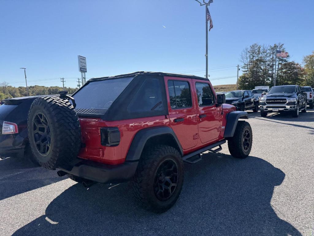 used 2018 Jeep Wrangler Unlimited car, priced at $31,995