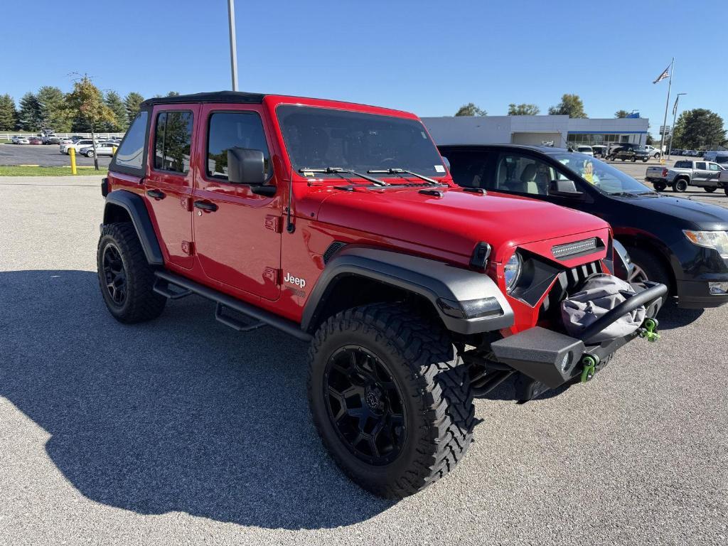 used 2018 Jeep Wrangler Unlimited car, priced at $31,995