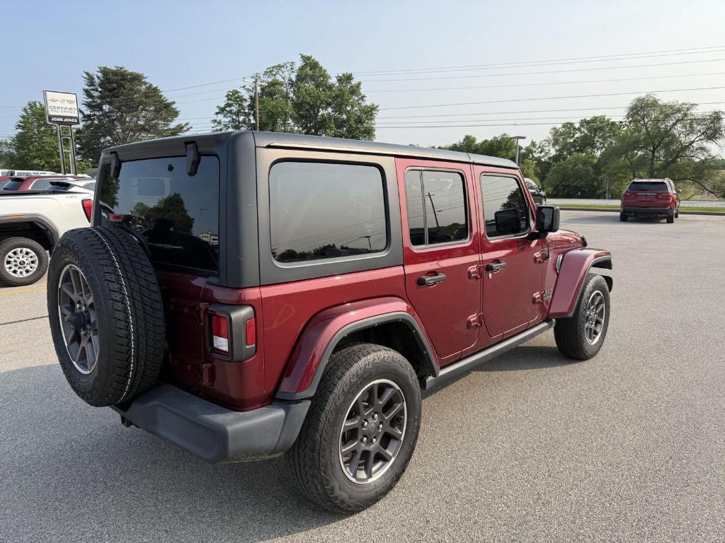 used 2021 Jeep Wrangler Unlimited car, priced at $31,895