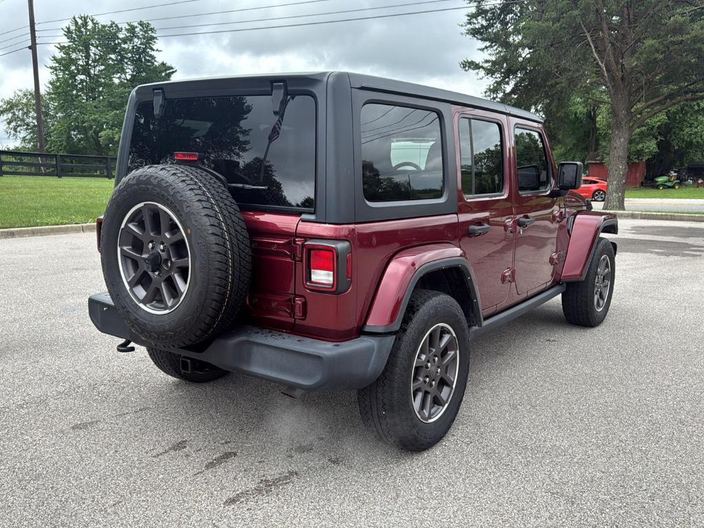 used 2021 Jeep Wrangler Unlimited car, priced at $29,495