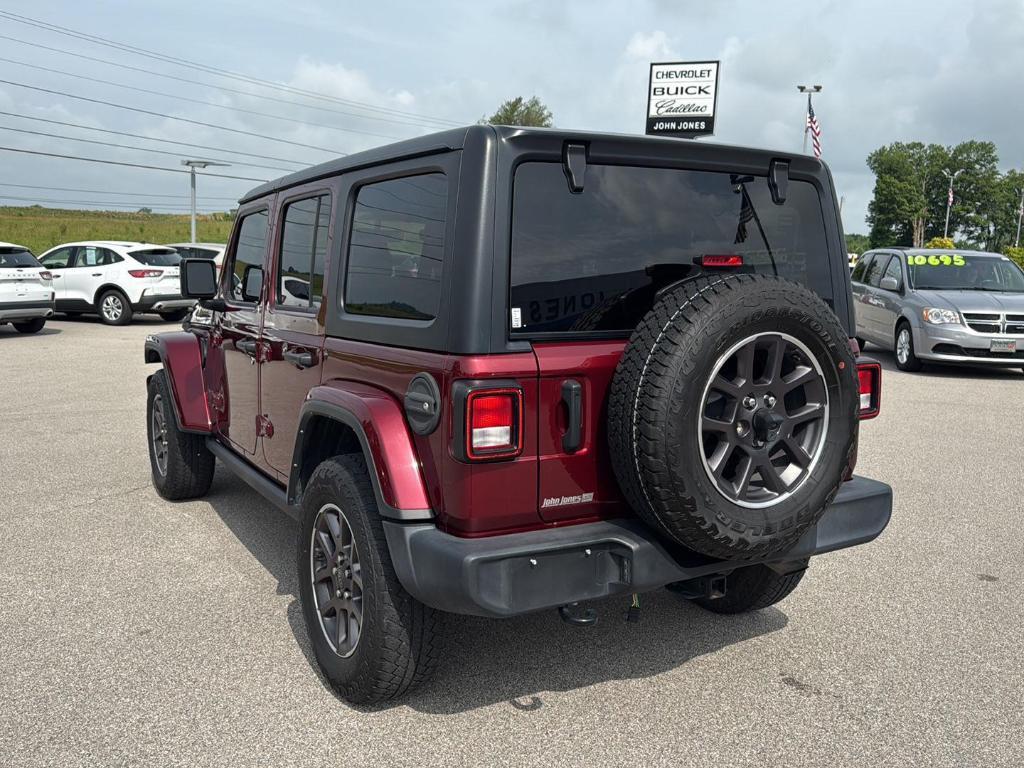 used 2021 Jeep Wrangler Unlimited car, priced at $30,500