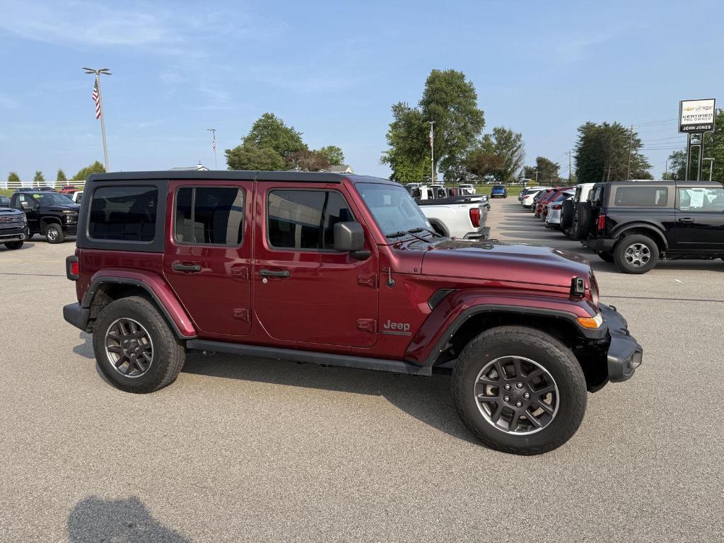 used 2021 Jeep Wrangler Unlimited car, priced at $31,895