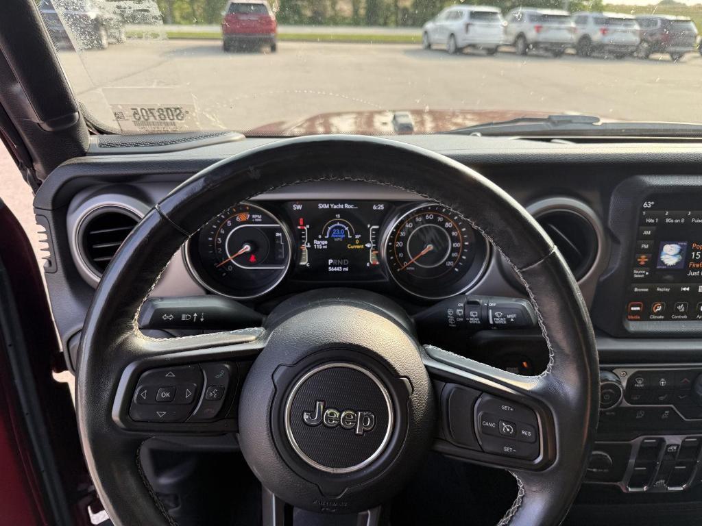 used 2021 Jeep Wrangler Unlimited car, priced at $31,895