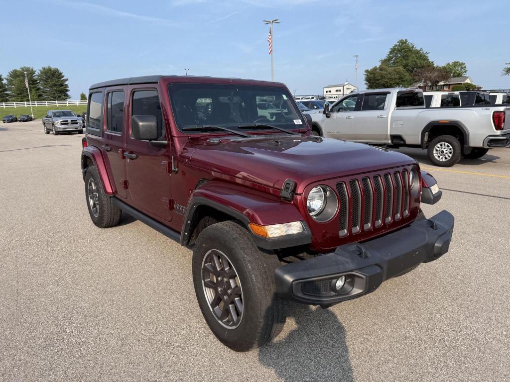 used 2021 Jeep Wrangler Unlimited car, priced at $31,895