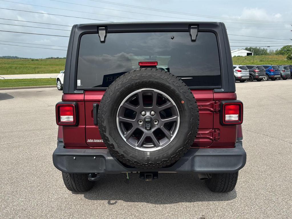 used 2021 Jeep Wrangler Unlimited car, priced at $30,500