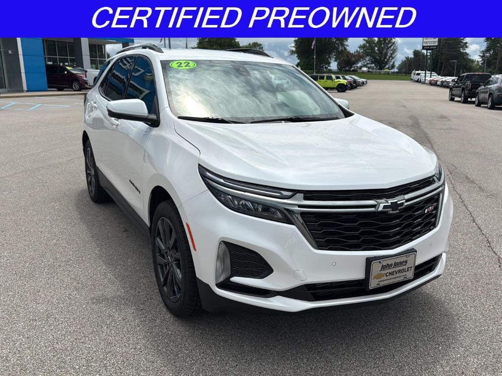 used 2022 Chevrolet Equinox car, priced at $26,395