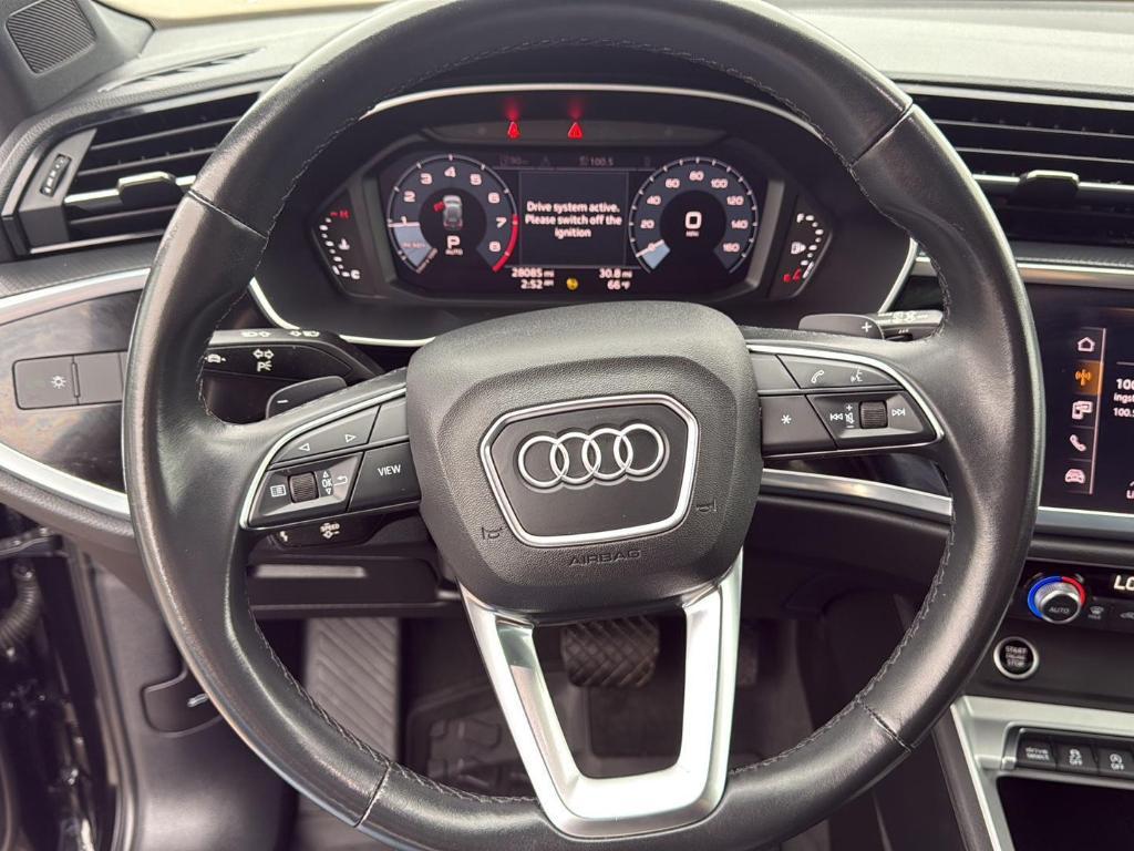 used 2021 Audi Q3 car, priced at $25,000