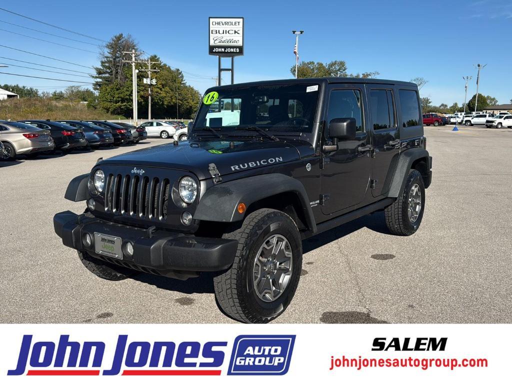 used 2016 Jeep Wrangler Unlimited car, priced at $23,445